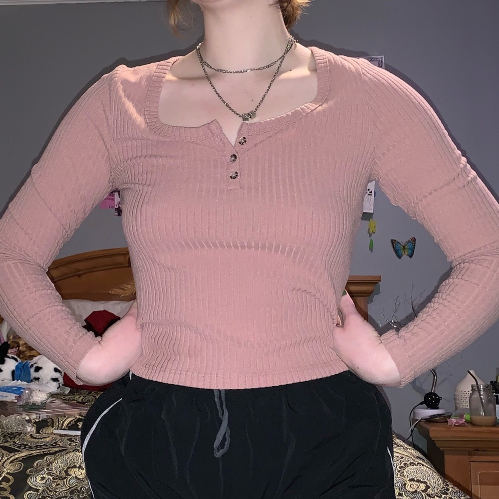 Mauve long sleeve